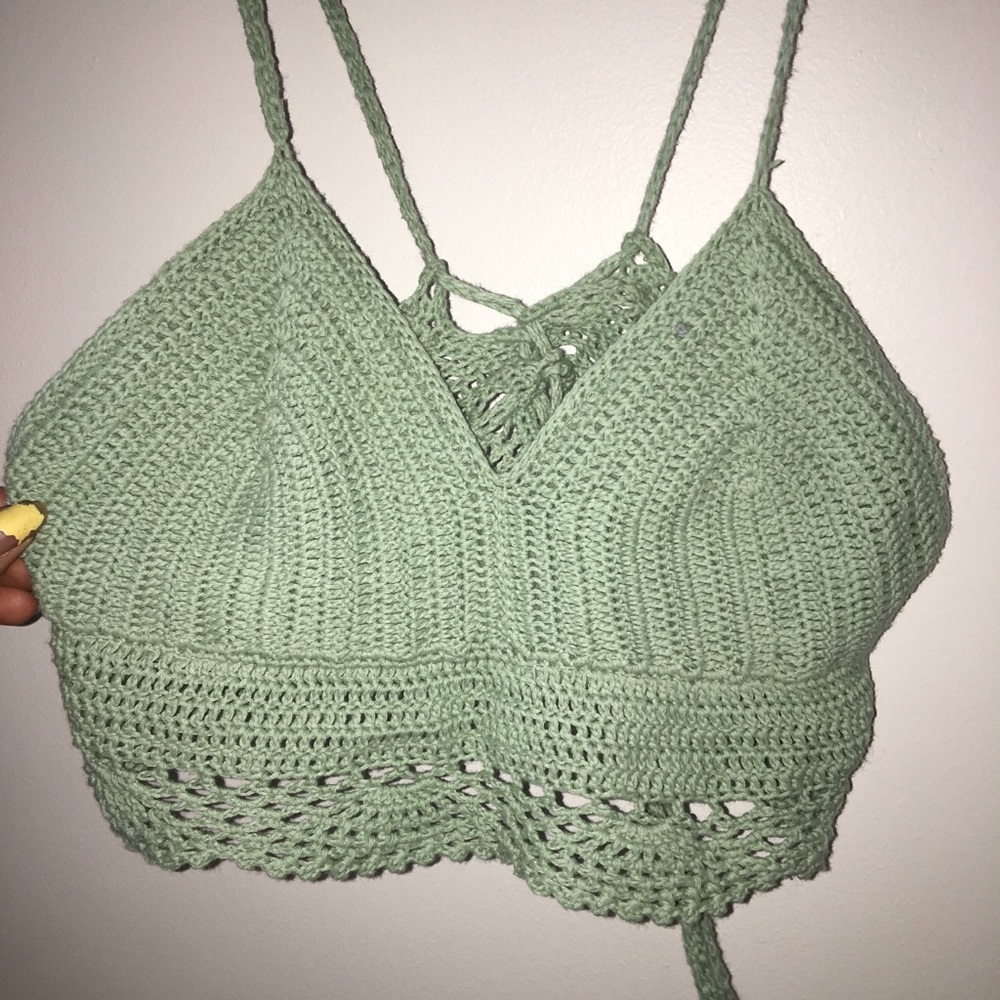 Earthbound blue bralette